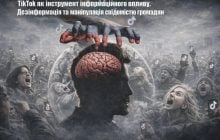 Презентація аналітичного звіту "TikTok як інструмент інформаційного впливу. Дезінформація та маніпуляція свідомістю громадян"