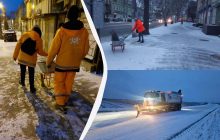 На Одещину зайшов циклон: міжнародну трасу завалює снігом, краще нікуди не їхати (фото)