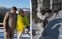 Воин-жених Леси Никитюк умилил фотографиями с маленьким сыном