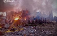 Россия массированно атаковала Киев и область: горят дома (видео)