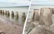 В Одесской области море "поглощает" сооружения для защиты от российского десанта, - ученый