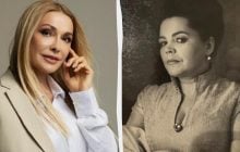 "Днями наснилася...": Сумська показала небачені раніше знімки мами-красуні (фото)