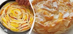 Главный конкурент Шарлотки: нежнейший яблочный пирог из теста филло с кремом