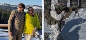 Воїн-наречений Лесі Нікітюк замилував фотографіями з сином