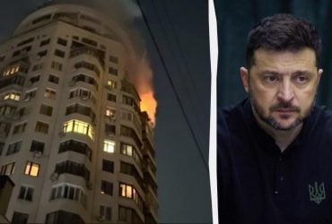 РФ запустила более 500 дронов и ракет: Зеленский показал последствия ночных ударов по Украине