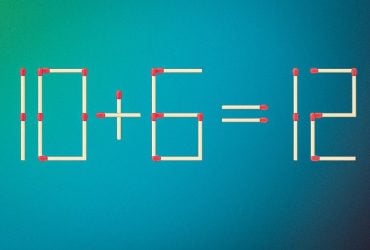 Треба перетягнути лиш один сірник, щоб рівняння стало правильним: головоломка для геніїв