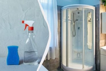 Душевая кабина будет сиять, как после клининга: чем отмыть старый мыльный налет