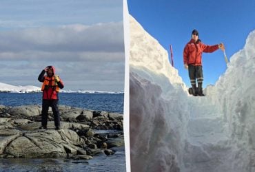 Чудо у Вернадского: к украинским полярникам явился гость, которого там не должно было быть