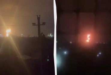 Атака дронів на Краснодарський край РФ: спалахнув Ільський НПЗ (відео)