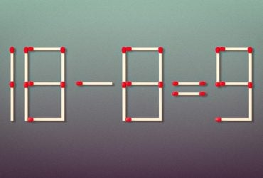 Завдання для справжніх геніїв: треба перетягнути всього один сірник