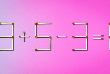 Тест для проверки IQ: нужно переместить всего одну спичку