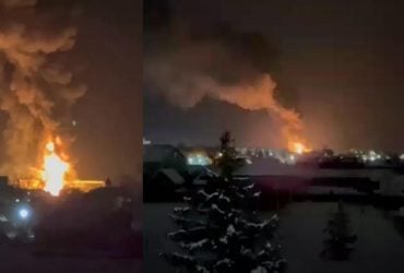 СБУ влаштувала бавовну на нафтобазі Великолукська в Росії, - джерела (відео)