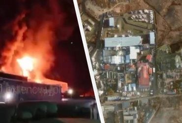 Удар по нефтебазе под Псковом: россияне прятали резервуары под сетками, но это не сработало, - BI