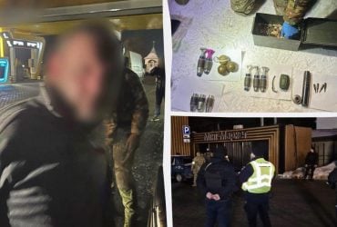 В Черновицкой области задержали мужчину, который бросил гранату в полицейских (фото)