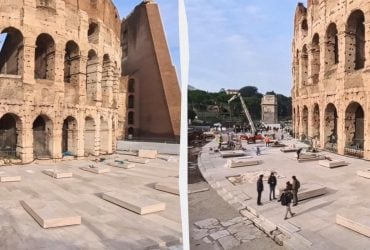 У римському Колізеї провели сучасну реконструкцію і нарвалися на критику