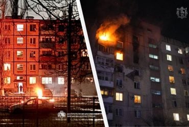 Росія масовано вдарила по Україні дронами і ракетами: палають будинки, є постраждалі