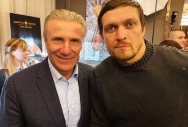 Усик отреагировал на призыв Гераскевича оставить Бубке звание Героя Украины