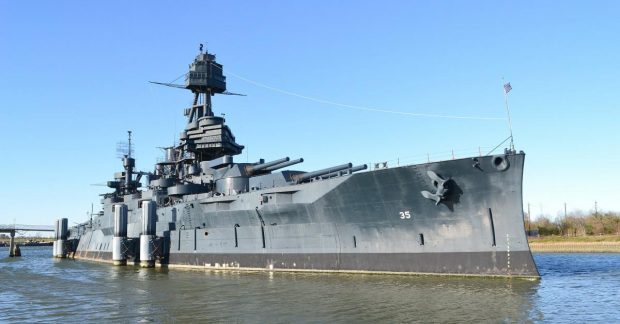 Легенда Первой и Второй мировых: линкор USS Texas обрел новый "дом" Kép