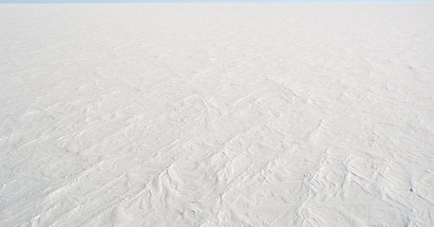 океани були повністю замерзлими, але деякі їх ділянки залишалися рідкими при -15°