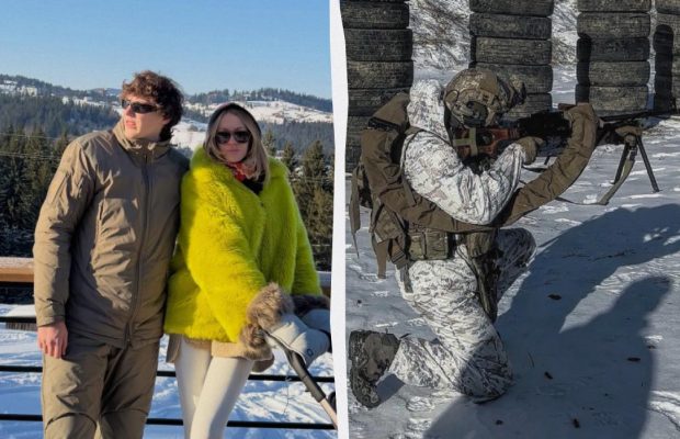 Воин-жених Леси Никитюк умилил фотографиями с маленьким сыном