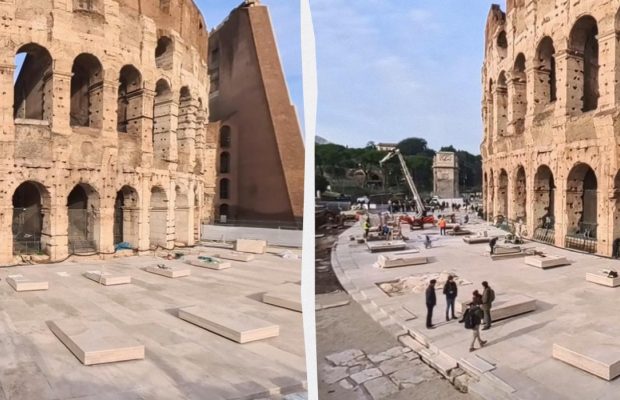 У римському Колізеї провели сучасну реконструкцію і нарвалися на критику
