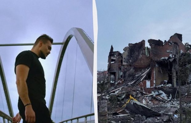 Дом украинского певца разрушила ракета, племянники - в больнице (фото)