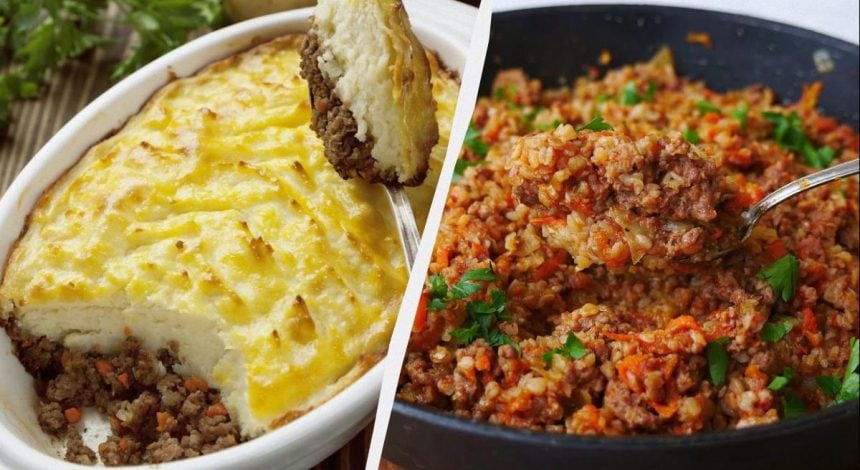 Что сделать из фарша, если котлеты надоели: 4 идеи ужина на каждый день