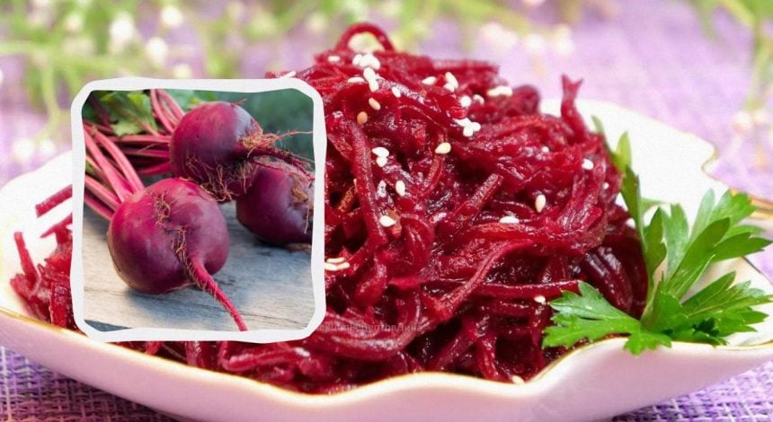 Смачнішого бурякового салату не знаю: буряк "По-корейськи", від якого тече слинка