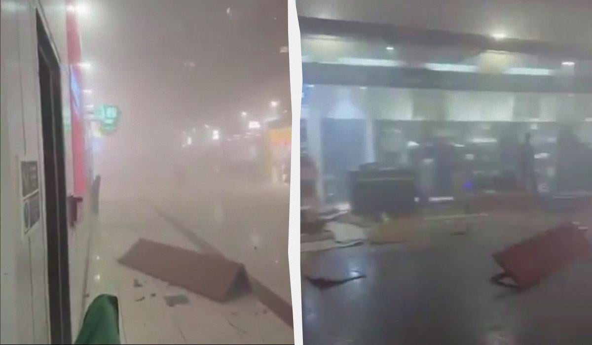 Іранський дрон влучив у міжнародний аеропорт Дубая, є постраждалі (відео) Іранський дрон влучив у міжнародний аеропорт Дубая, є постраждалі (відео)