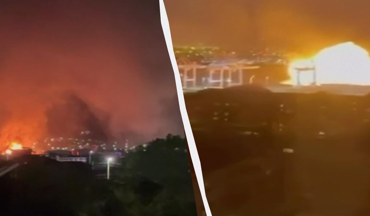 В порту 'Новоросійськ' СБУ уразила військові кораблі та системи ППО, - джерела В порту 'Новоросійськ' СБУ уразила військові кораблі та системи ППО, - джерела