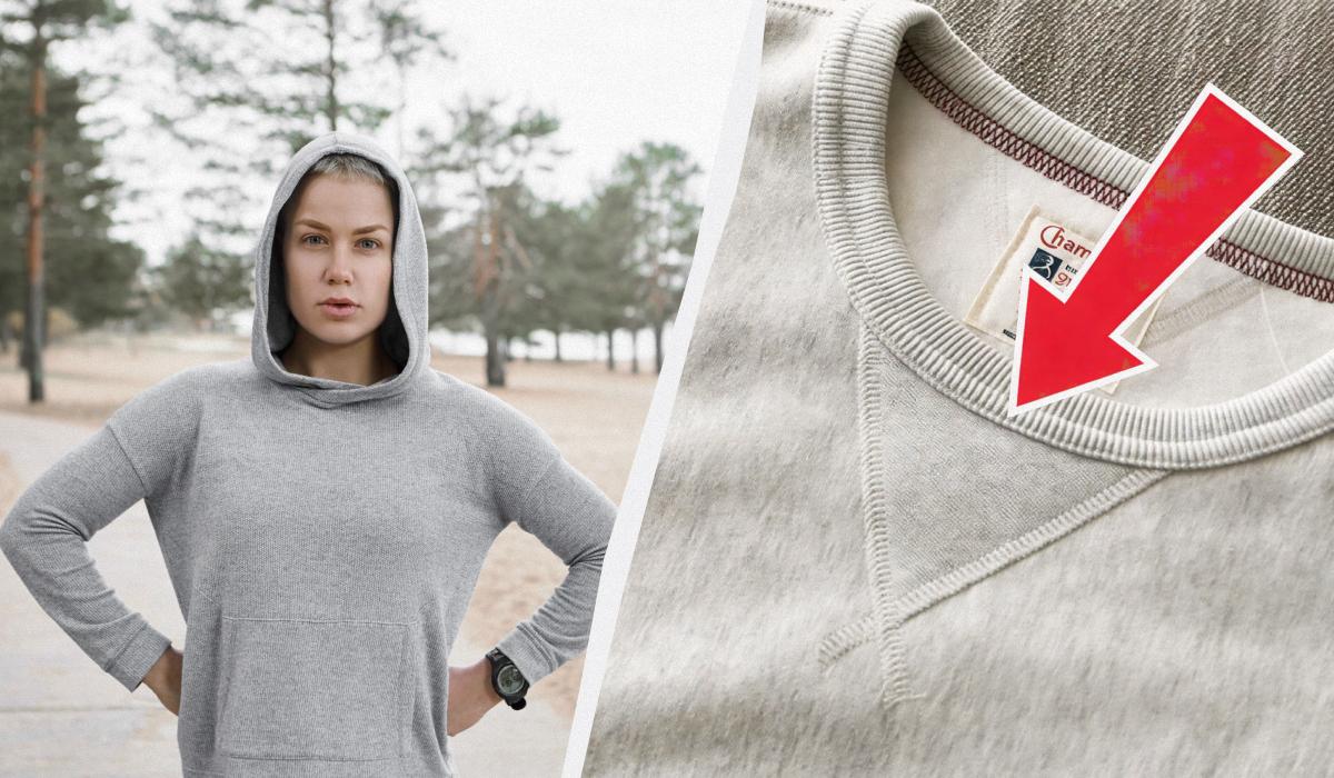 Зачем треугольник на свитшоте