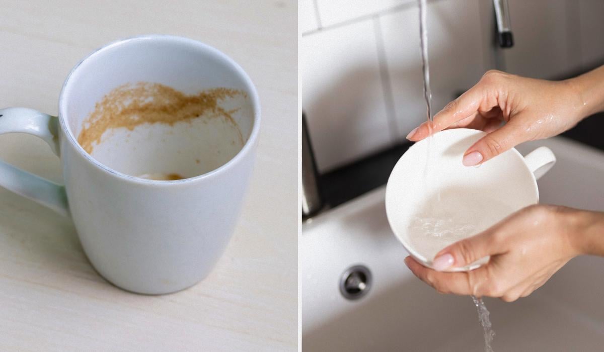 Чем можно убрать чайный налет и следы от кофе с чашки Чем можно убрать чайный налет и следы от кофе с чашки