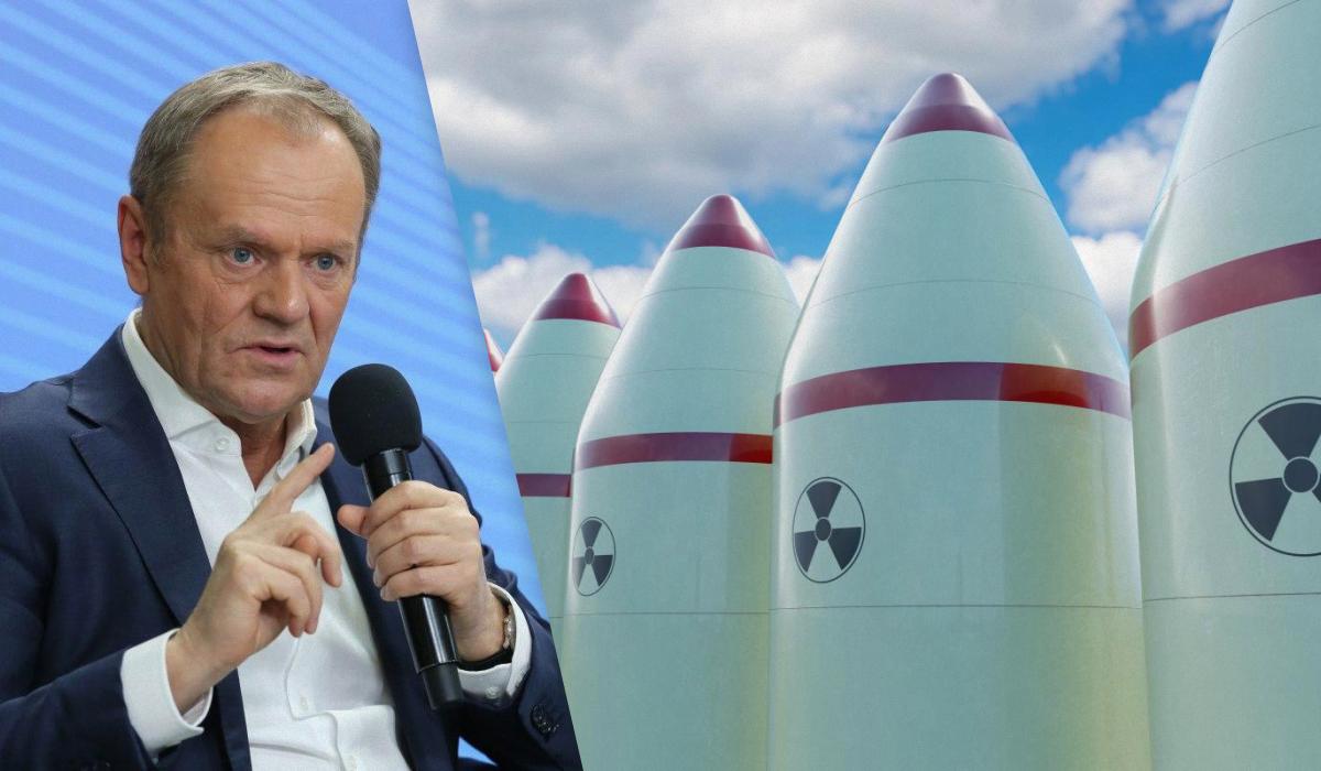 Туск натякнув, що Польща буде прагнути створити власну ядерну зброю Туск натякнув, що Польща буде прагнути створити власну ядерну зброю