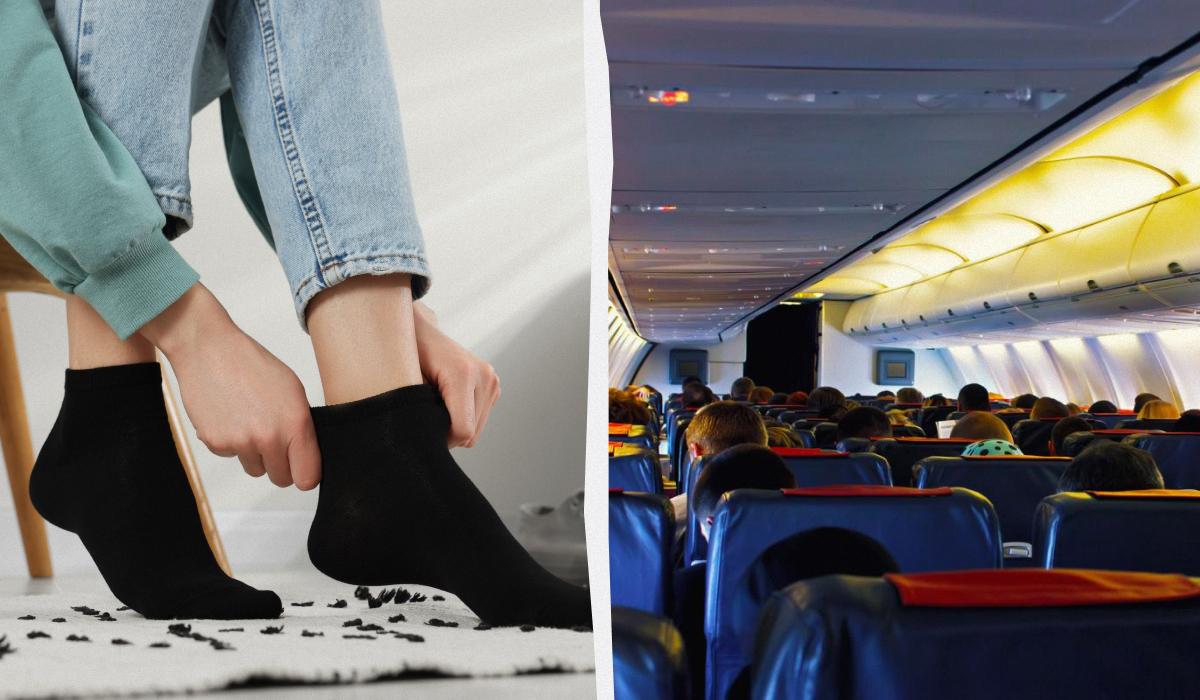 Будет хаос: опытный бортпроводник предупредил об опасности черных носков в самолете Будет хаос: опытный бортпроводник предупредил об опасности черных носков в самолете