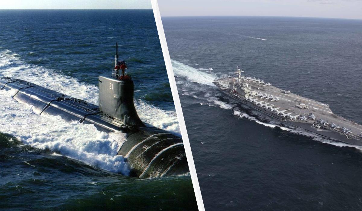 Канадская подводная лодка тихо 'потопила' авианосец США: как это произошло