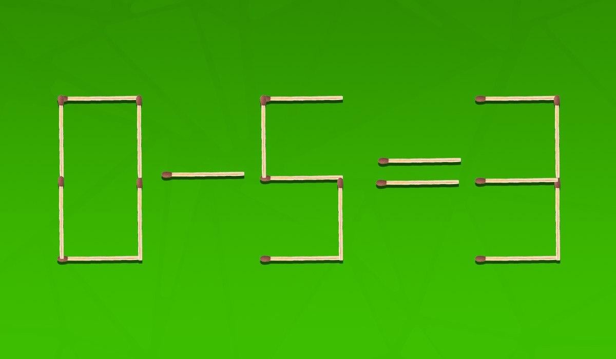 Які 2 сірники треба перетягнути, щоб рівняння стало правильним: тест для перевірки IQ