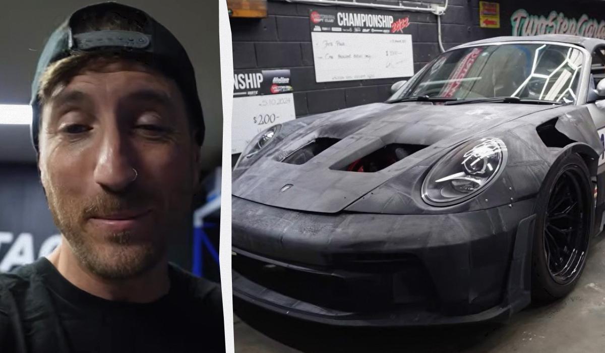 Чоловік роздрукував на 3D-принтері Porsche GT3: у скільки це йому обійшлося