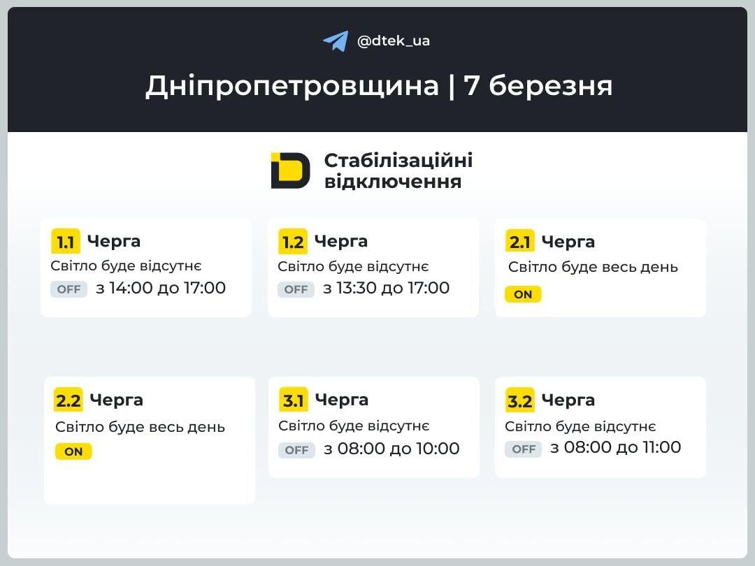 У першу весняну суботу в Україні вимикатимуть світло: хто залишиться в темряві