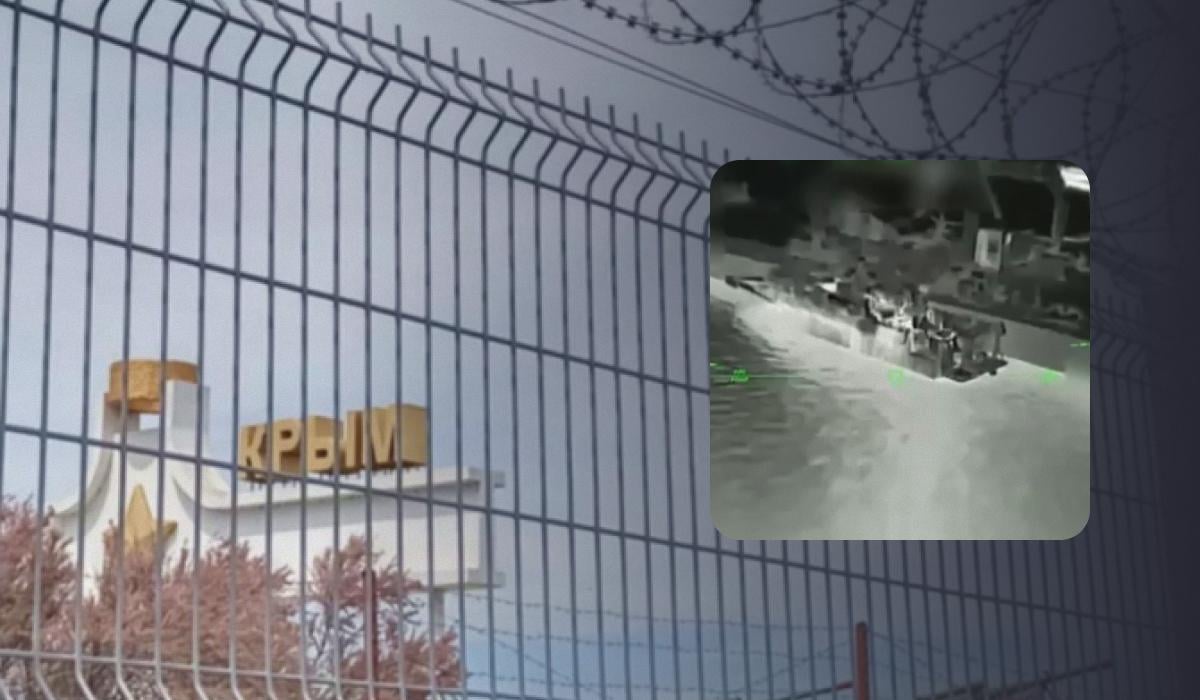 Катер и 'Панцири': военные нанесли мощный удар по Крыму (видео)