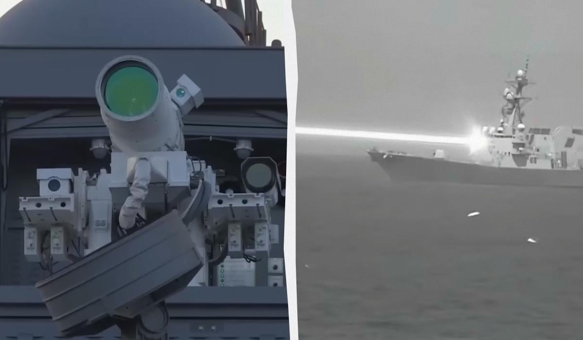 Эсминец ВМС США 'испарил' рой беспилотников в море мощным лазерным лучом