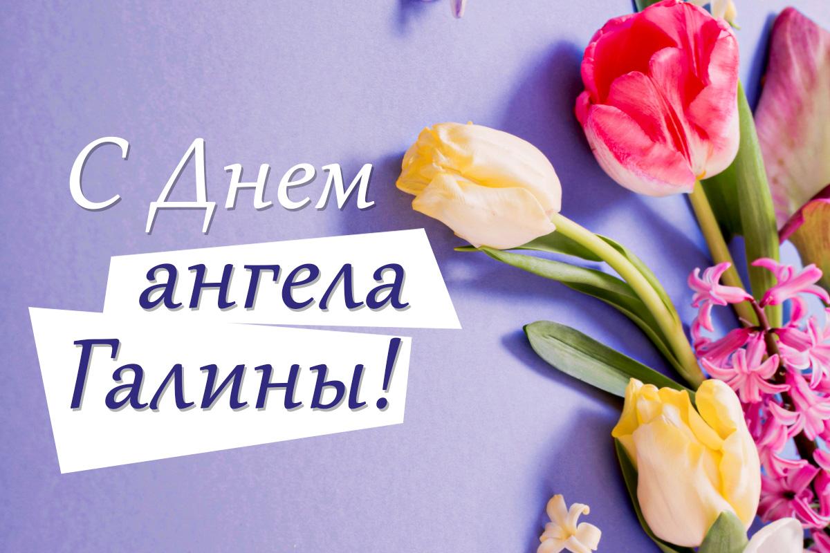 с днем ангела Галины