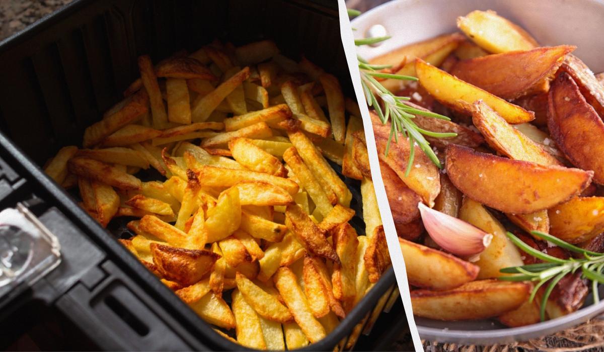 картопля фрі в аерогрилі