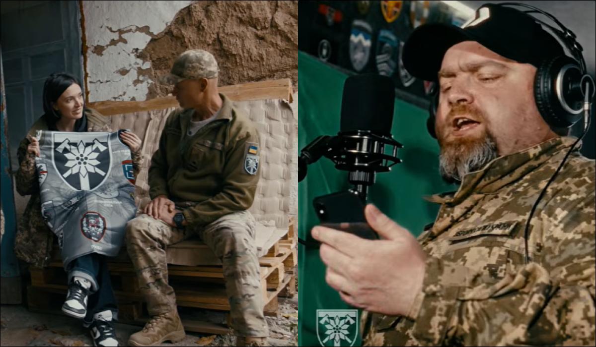Комікеса Лєра Мандзюк та хардкор-музиканти із ЗСУ написали трек про 128-му Закарпатську бригаду (відео)