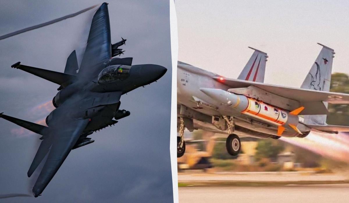 Від цієї ракети ППО не врятує: скільки Blue Sparrow може підняти на борт ізраїльський F-15