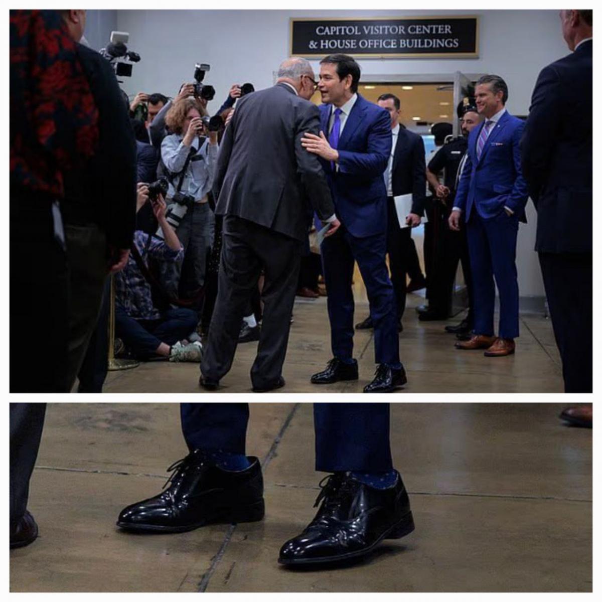 Трамп дарит чиновникам дешевую обувь, пара Рубио оказалась великоватой, - СМИ