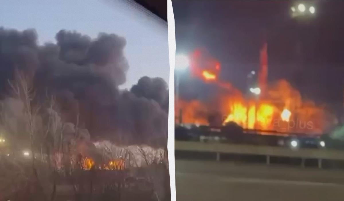 СБУ уразила один із найбільших нафтових вузлів на півдні РФ, - джерела (відео)