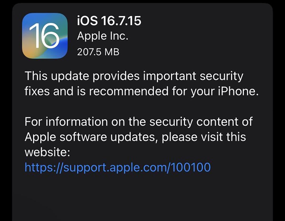 Пользователей старых iPhone просят срочно обновить iOS: существует угроза безопасности