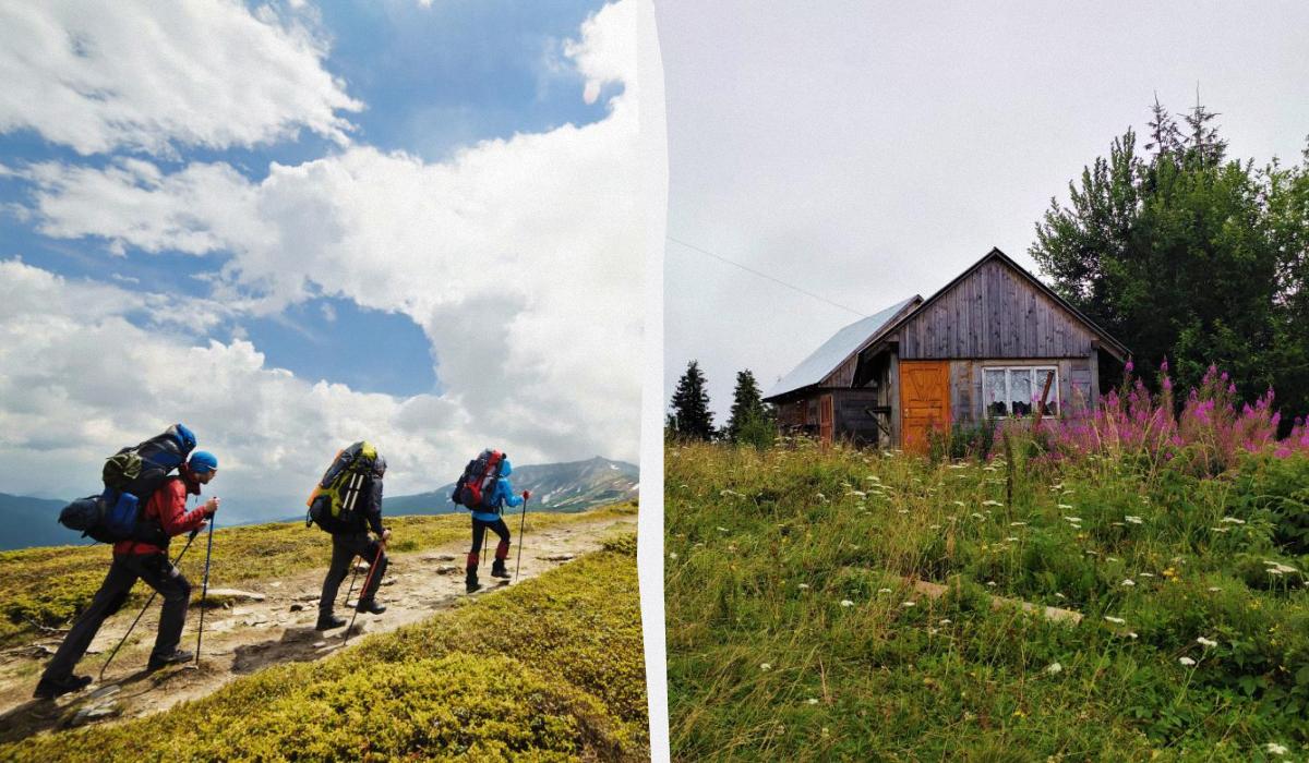 Чтобы переночевать в горах: в Закарпатье создали карту убежищ для туристов