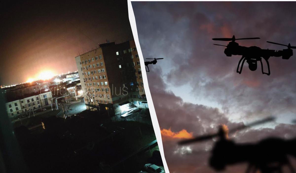 Дроны атаковали Афипский НПЗ: горит ключевая установка Дроны атаковали Афипский НПЗ: горит ключевая установка