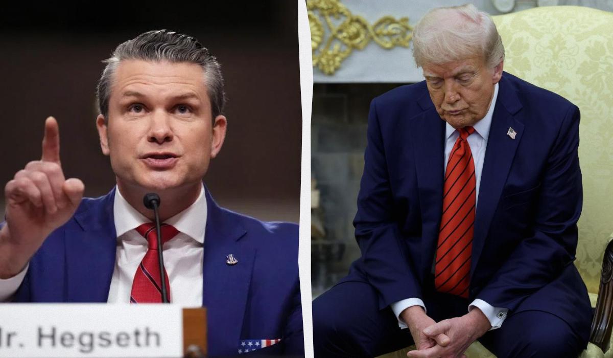 'Живой щит' Трампа: Хегсетом могут 'пожертвовать' из-за войны против Ирана, - The Telegraph